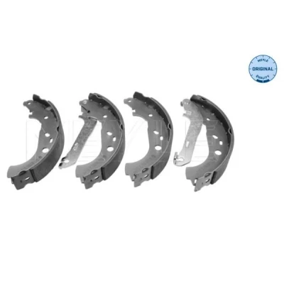 Imagen de MEYLE 714 533 0009 Zapatas de Freno Eje trasero 228,6 42 sin muelle, con palanca ORIGINAL Quality FORD: Focus 2, 2 Limousine