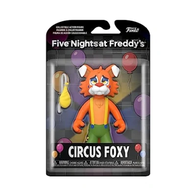 Imagen de Funko Action Figure: Five Nights At Freddy&#039;S (FNAF) SB Circus Foxy Juguete de Colección Idea Regalo Mercancia Oficial para Chicos, Chicas y Adultos Video Games Fans