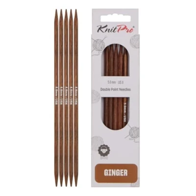 Imagen de Knit Pro Alfileres para Tej, Madera, Colores Variados, 5 mm,