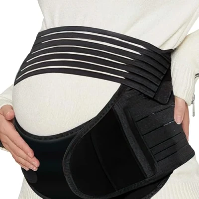 Imagen de Faja Embarazadas Sujeción Cinturón de Maternidad Embarazada Ajustable, Apoyo Transpirable, Durante Embarazo, para Espalda, Pelvis, Caderas, Abdominals Premamá Banda