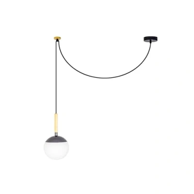 Imagen de Faro Barcelona 28376 MINE Colgante Gris Oscuro e27 40w
