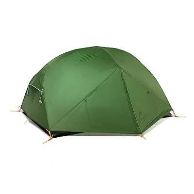 Imagen de Naturehike Mongar Tienda de campaña mochilero Ligero 2 Personas para el Excursionismo, Senderismo y Camping (210T Verde Bosque)