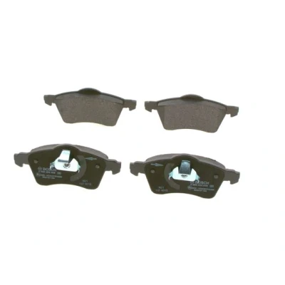 Imagen de BOSCH 0 986 494 008 Juego de pastillas freno Low Metallic con instrucciones montaje, Chapa antichirridos, clip émbolo