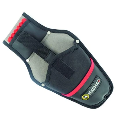 Imagen de C.K MAGMA MA2737 Funda para taladro, color negro, rojo