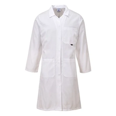 Imagen de Portwest Bata Standard Para Mujer, Tamaño: L, Color: Blanco, LW63WHRL