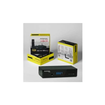Imagen de Receptor TDT HD Ferguson Ariva T40 DVB T2 HEVC H.265 10 bits, H.264, Sintonizador HD, Full HDMI, SCART, Ethernet LAN, función PVR, Mando 2 en 1 Soporta Adaptador USB WiFi, Grabador