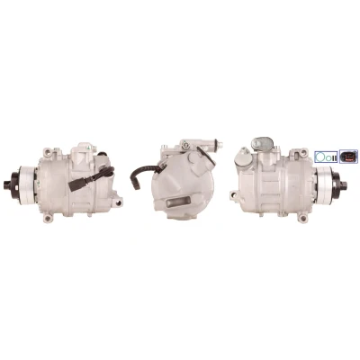 Imagen de LUCAS ACP496 Compresor de Aire Acondicionado PAG 46 R134a con juntas AUDI: R8 Coupé, A6 C6 Sedán, A4 B6 VOLKSWAGEN: Touareg I