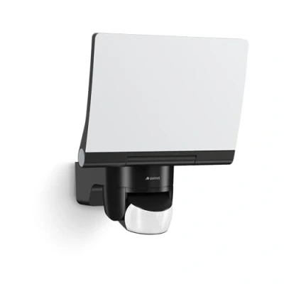 Imagen de Steinel XLED Home 2 XL S Foco LED, en color negro, con consumo de 19,3 W, intensidad 2124 lúmenes, sensor movimiento 180, giro completo y una temperatura la luz 3000 K