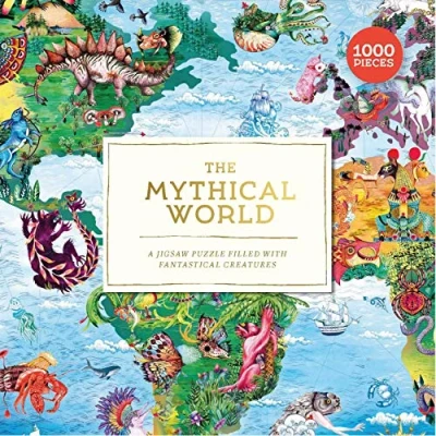 Imagen de The Mythical World A Jigsaw Puzzle /Anglais: Filled with Fantastical Creatures