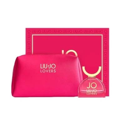 Imagen de Liu Jo Lovers Caja de regalo para mujer, perfume EDT, 50 ml, con bolsa embrague fucsia