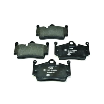 Imagen de HELLA 8DB 355 013 311 Juego de pastillas freno preparado para indicador desgaste PORSCHE: Boxster, Cayman, 718 Cayman Coupé
