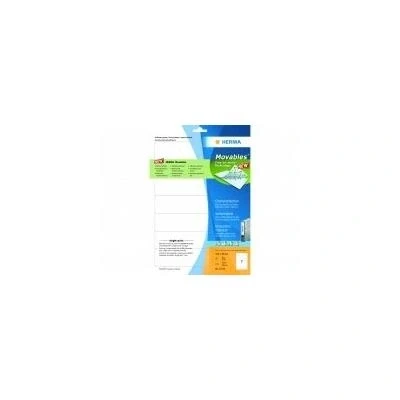 Imagen de Herma Spine Labels White A4 Movables 192x38 175 St. Etiquetas De Impresora