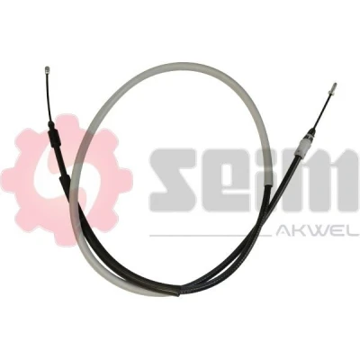 Imagen de SEIM 554075 Cable de Freno Mano Atrás derecha 1950/1735 Discos