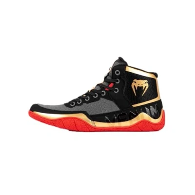 Imagen de Venum Elite Wrestling Shoes Unisex Zapatillas de entrenamiento, Talla: 41, Black/gold/red Zapatos