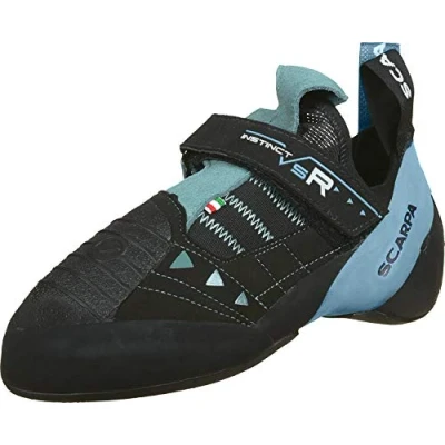 Imagen de Scarpa Instinct VSR, Zapatillas de Escalada Hombre, Black Azure FV, 46 EU