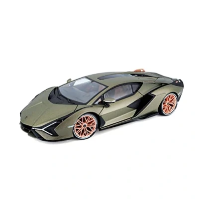 Imagen de Burago Lamborghini Sián FKP 37 en Escala 1/18 Verde (Bburago 18 11046G), colores surtidos, 1 unidad