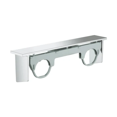 Imagen de Grohe EasyReach Bandeja metálica para termostato Grohtherm 2000, Color Metálico (Ref. 18608001)