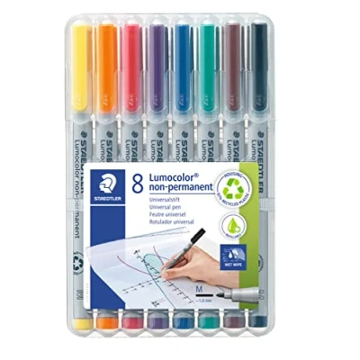 Imagen de STAEDTLER 315 ST Rotulador universal no permanente M, surtido, Multicolor, (315 WP8)