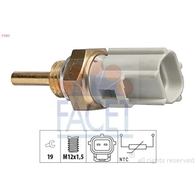 Imagen de FACET 7.3323 Sensor, temperatura del refrigerante Made in Italy OE Equivalent TOYOTA: Corolla IX Station Wagon