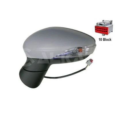 Imagen de Espejo retrovisor Alkar 6141362 izquierda imprimado eléctrico asférico FORD: FIESTA 6, 6 Van