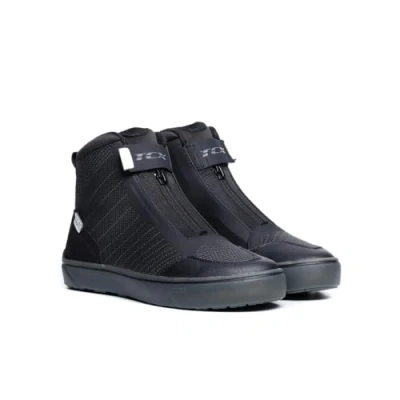 Imagen de TCX IKASU 2 WP, Zapatillas Moto Impermeables Hombre, Black/White, 38 EU