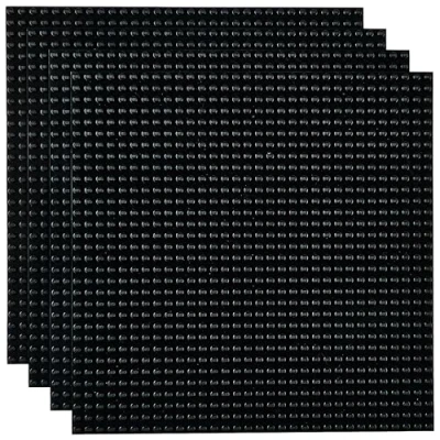Imagen de Strictly Briks 4 Bases clásicas para Construir Hacer Torres, mesas y Mucho más 100% Compatible con Todas Las Grandes Marcas 25,4 x cm Negro