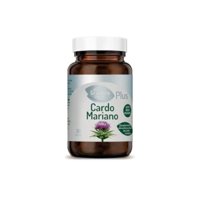 Imagen de El Granero Integral Cardo Mariano 550 Mg 90 Cápsulas Elaborado a Base de Polvo y Extracto Semillas Ayuda Mantener la Correcta Salud del Hígado