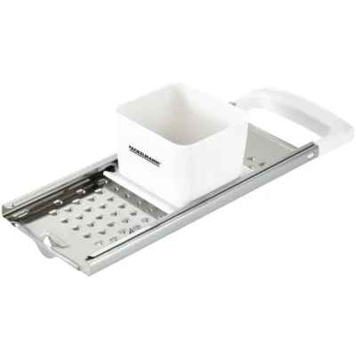 Imagen de Fackelmann Spaetzle Arcadalina Rallador de Acero Inoxidable, Blanco/Plateado, 31.5 x 11 7 cm