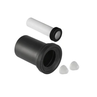 Imagen de Geberit Juego De Conexión Para Inodoro Suspendido, Longitud 18,5 Cm: D90 Mm D1=45Mm Cromado Mate (152.426.46.1)