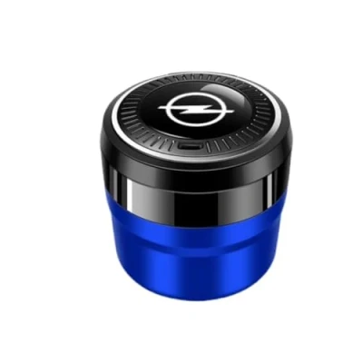 Imagen de Cenicero Coche, para Opel Combo Life XL E 2018 2022 Corsa D 2006 2014 Portatil con Tapa Bandeja de ceniza Coche a Prueba Humo Automóvil OficinaCenicero Coche,C
