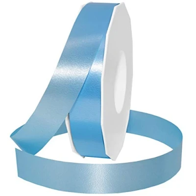 Imagen de C.E. PATTBERG cinta regalo color azul claro, 91 m de embalar para rizar, 25 mm ancho manualidades, decoración y envolver regalos cualquier ocasión