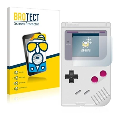 Imagen de BROTECT Protector Pantalla Anti Reflejos para Nintendo Gameboy (1989) (2 Unidades) Película Mate Huellas