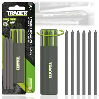 Imagen de Tracer Tough Construction Juego de 6 minas repuesto para lápices 5,2 mm, unidades