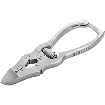 Imagen de REMOS Cortaúñas profesional para uñas de los pies, acero inoxidable, 16 cm longitud