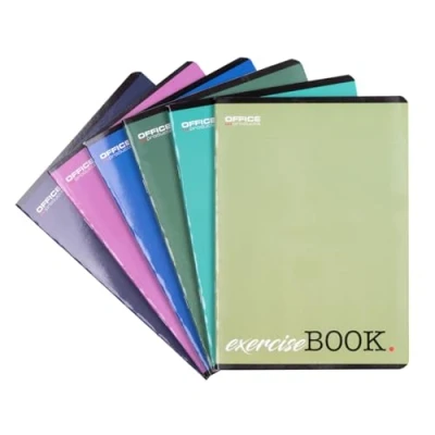 Imagen de OFFICER PRODUCTS Cuaderno escolar/formato A5 60/60 hojas rayadas/mixtas, paquete de 8 unidades/paquete, diseños surtidos/para niños para escolarización estudiantes primaria/con margen/tarjetas