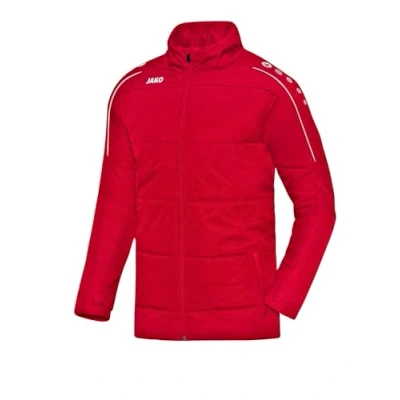 Imagen de JAKO Chaqueta de entrenador para hombre, color rojo, 152