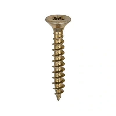 Imagen de TIMCO Solo Chipboard &amp; Woodscrews PZ Double Countersunk Yellow 6.0 x 40mm Box of 200