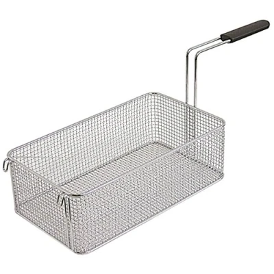 Imagen de Elframo Cesta de freidora para GWT20, GWDT20, GST20, ESD20, ES20, GW20 B1 215 mm H1 120 L1 375 mm, acero cromado
