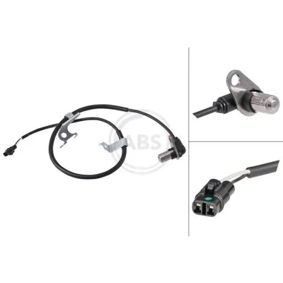 Imagen de A.B.S. 30199 sensor de ABS pasivo 760 negro