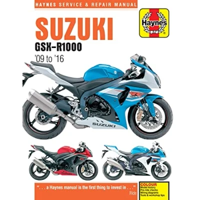 Imagen de Suzuki GSX R1000 (&#039;09 To &#039;16): Service and Repair Manual (Haynes Manual)