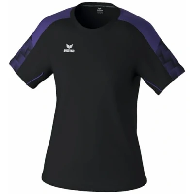 Imagen de Erima Camiseta EVO Star (1082418) Mujer, Negro/Ultra Violet, 44
