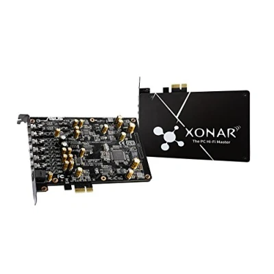 Imagen de TARJETA DE SONIDO ASUS XONAR AE 7.1 PCIE GAMING 192kHz/24 bit Hi Res AUDIO QUALITY