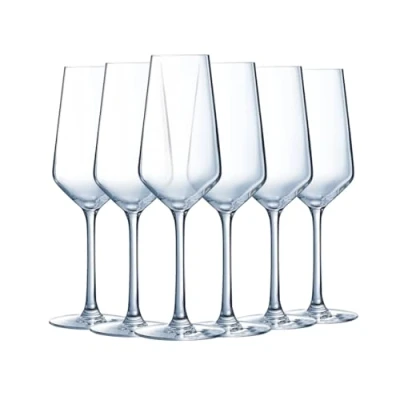 Imagen de Luminarc Vinetis Collection 6 flautas 23 cl Diseño moderno y elegante Fabricado en Francia Embalaje reforzado