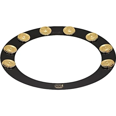 Imagen de Meinl Cymbals cring Ching Anillo Acero pandereta Jingle efecto para HiHats, color Negro, BBP14