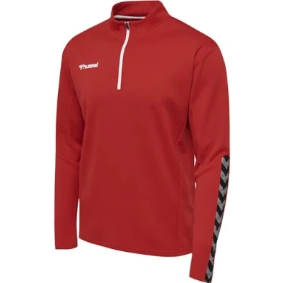 Imagen de hummel hmlAUTHENTIC Half Zip Sweatshirt Color: True Red_Talla: 2XL