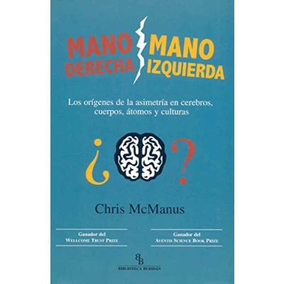 Imagen de mano derecha, izquierda. Los orígenes de la asimetría en cerebros, cuerpos, átomos y culturas (DIVULGACION CIENTIFICA)