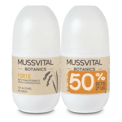 Imagen de Mussvital Botanics Forte Desodorante 50% 2o Unidad