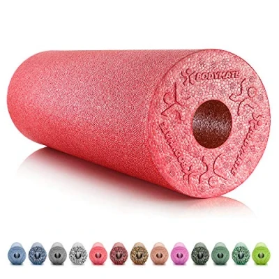 Imagen de BODYMATE Rodillo Standard para tejido fascial Dureza media Longitud 45 cm diámetro 15 Con libro electrónico gratuito miofascial profesional