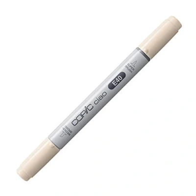Imagen de COPIC Ciao Marcador Gráfico de Doble Punta, Blanco (Brick White), 1.4 ml