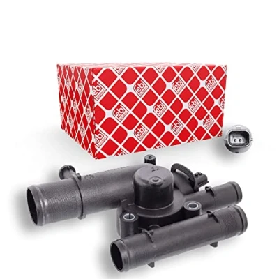 Imagen de FEBI BILSTEIN 106201 Termostato, refrigerante 89 con junta conmutador de temperatura carcasa (cárter) RENAULT: MEGANE 2, SCENIC 2